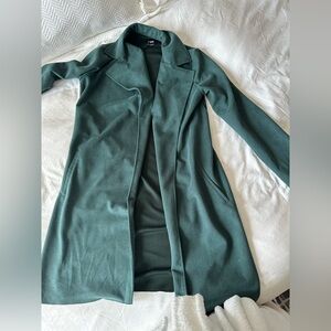 Zara Deep Green Trench Coat